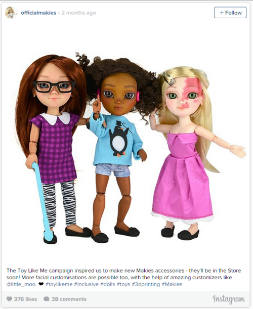 World’s First Line Of Dolls With Disabilities Are Flying Off The Shelves “A grassroots campaig