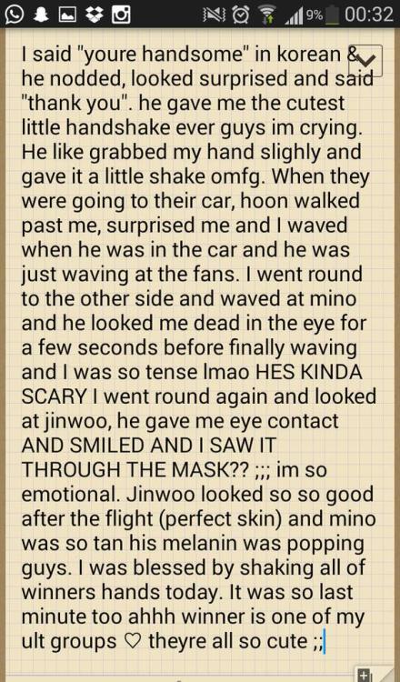 150930 MY WINNER FANACCOUNT: I saw them at Heathrow Airport. They were all so cute and tall AND JUST