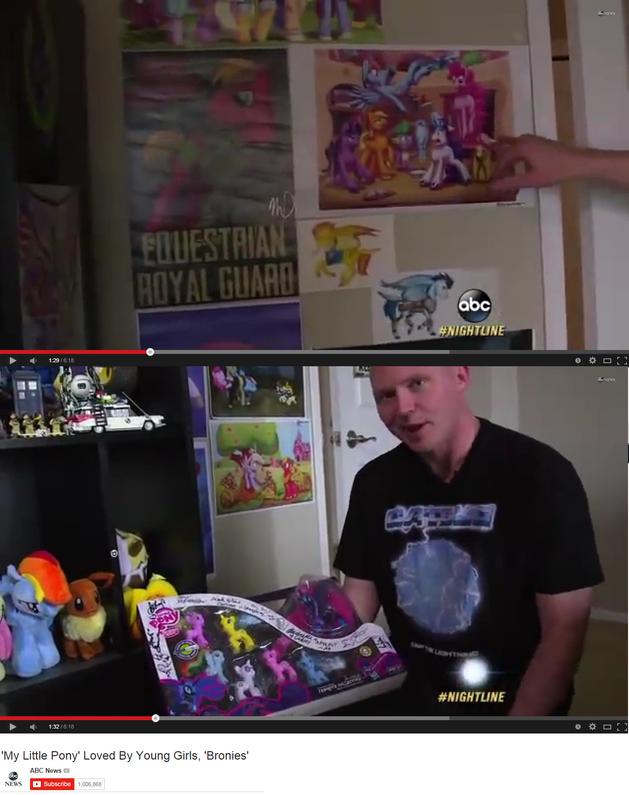 My artwork was shown on ABC News? ?? THIS IS SURREAL