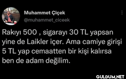 Muhammet Çiçek...