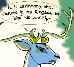 vertizontal:  King Aspen, from the comic!