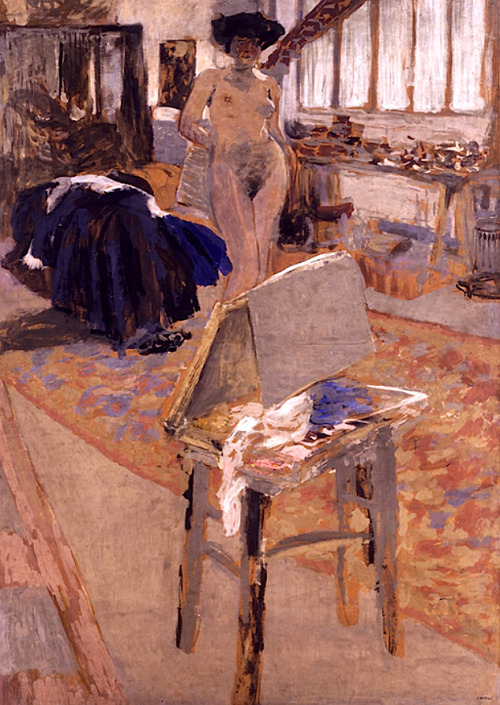 bofransson:  Nude at the Atelier, 1909 Edouard Vuillard 