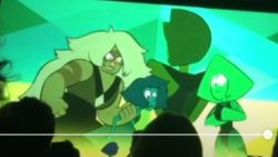 ladyfoxling:  TELL ME JASPER’S THE VICTIM AGAIN  TELL ME ONE MORE TIME AS SHE GLARES AT THE RUNNING CRYSTAL GEMS WHILE GRINNING AND GRIPPING THE CONCERNED LAPIS LAZULI BY THE ARM  SAY IT AGAIN   She isn´t grinning,but yeah.