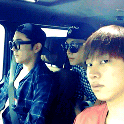heegenious:  @kimheenim Kangin, Lee Donghae, and Kim Heechul. A happy Sunday~ let’s go on a tripㅠ_ㅠ (cr) 