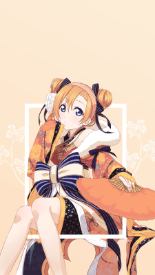 staplatinum:  Honoka phone wallpapers (640x1136)