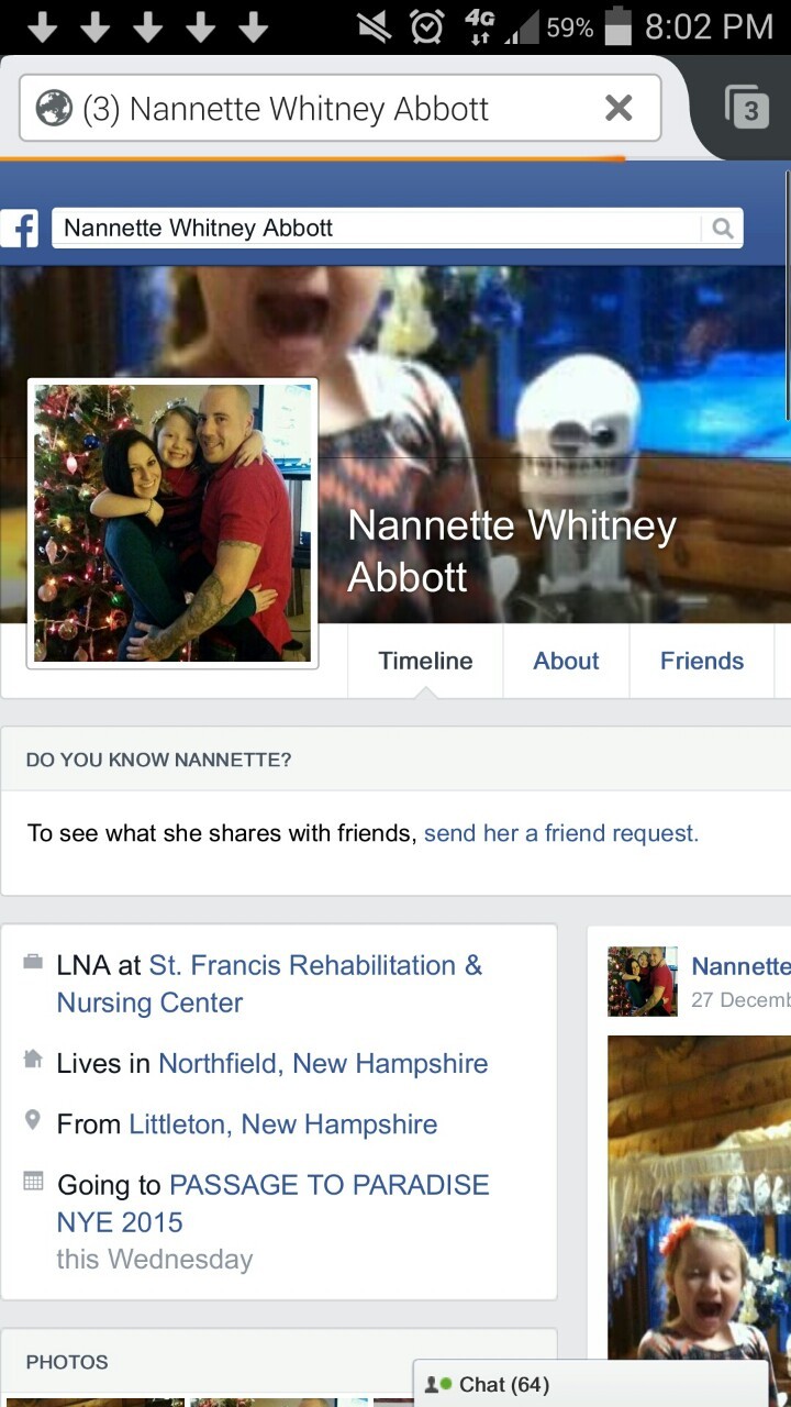 familypornlover:  geeegity:  Nannette Abbott of Northfield, New Hampshire   https://www.facebook.com/nannette.abbott?fref=ts
