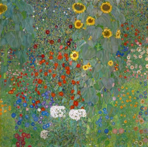 garden  Gustav Klimt (July 14, 1862 – February 6, 1918) was an Austrian symbolist painter and one of