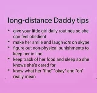mylittleismylife: Long distance is hard for ANY relationship Dd/lg is even harder since a lot of lit