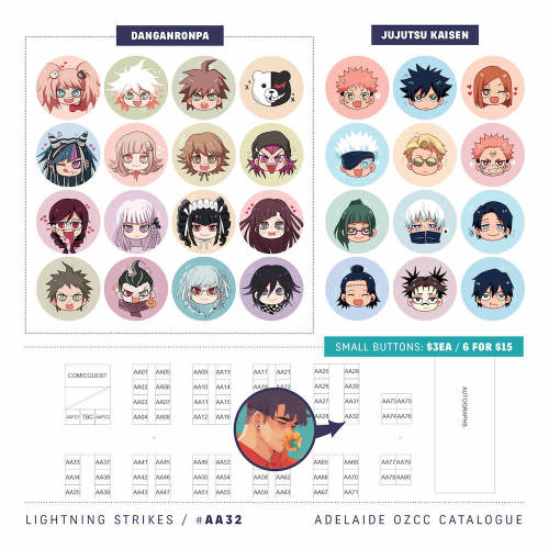 Hello Adelaide! I’ll be at OZCC next weekend (May 21-22) at booth AA32.See you there!