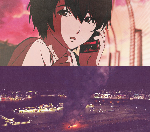 tokoyamis:  Zankyou no Terror # 7 DEUCE  I won’t let you get away again.  