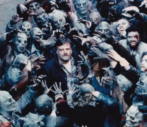 R.I.P. George Romero. “George A. Romero, a horror visionary who created the modern zombie genre with