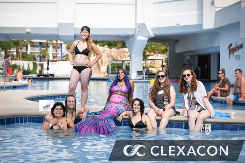 We kicked of Clexacon 2021 with a SPLASH at the Badge Pick Up &amp; Pool Party! We wish we could