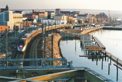 thebestofamtrak - Amtrak’s Northeast Corridor before and after...