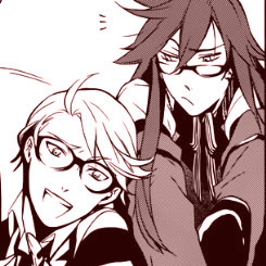 grellagainstgrossness:  Healthy Kuro Ships: Ronald Knox/Grell Sutcliff. 