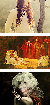 the-writers-ramblings:  literature series → lady of shalott  on either side the