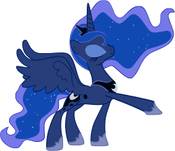 Epicbroniestime:  Vector Princess Luna By Kyss.s By ~Kysss90