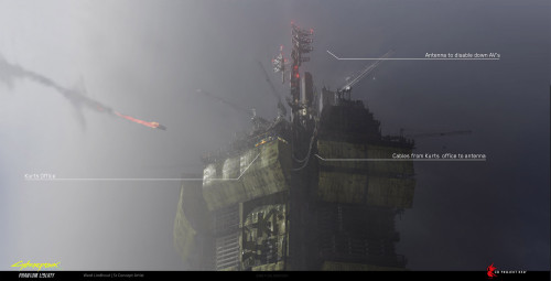 Kurt's Office Concept Art By Ward Lindhout