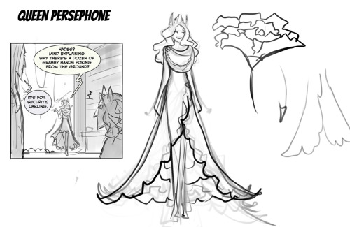 aimee-maroux:sigeel:various persephone designs^^That Goth!Persephone tho…