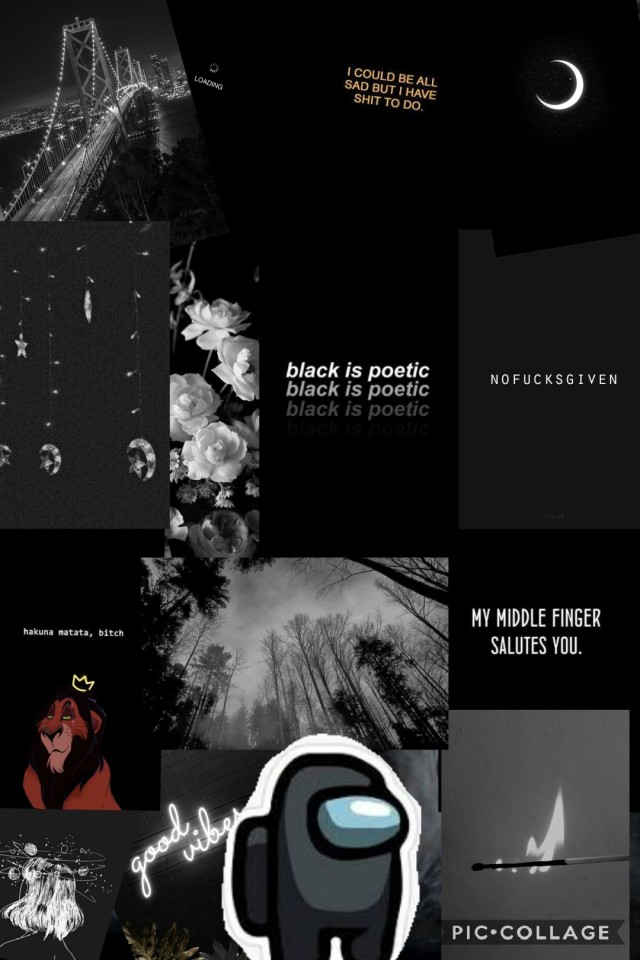 Featured image of post Among Us Black Aesthetic Wallpaper : Here&#039;s a look at some cool space backgrounds for among us.