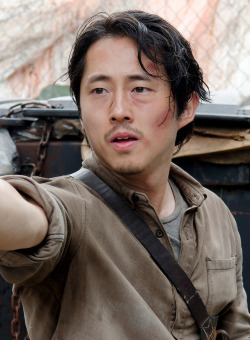 dailytwdcast:  Glenn Rhee in ‘The Walking Dead‘ Season 6 Episode 3 Thank You 