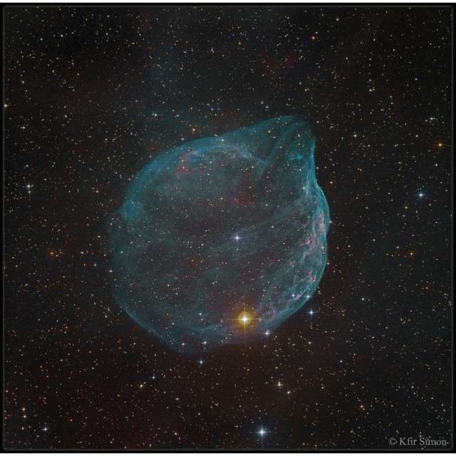 Sharpless 308: Star Bubble #nasa #apod #cosmic #star #bubble #sharpless308 #constellation