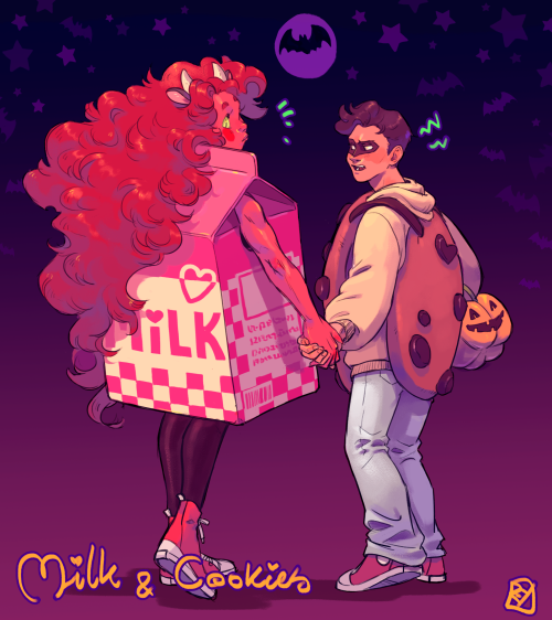 mud-muffin:Dick and Kori as Milk and Cookies!I was so blessed to get this wonderful suggestion on tw