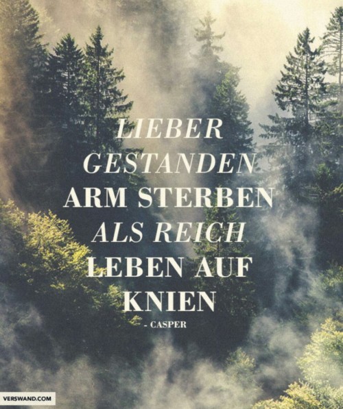 Auf das was war !