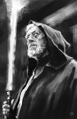 imthenic: Obi Wan Kenobi  by  Tomek Larek