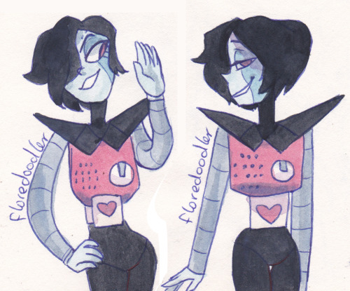 floredoodler:undertale watercolor drawings from my sketchbook!