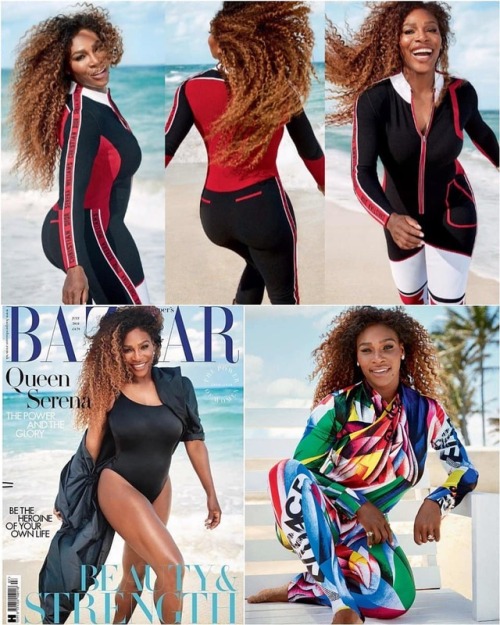 &ldquo;Queen Serena&rdquo; #FashionEditorial #Legendary #TennisChamp #SerenaWilliams for #Ha