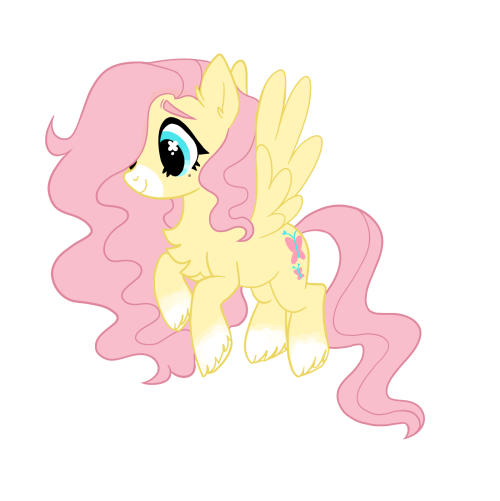 scenebunny: all of my mane 6 redesigns r done finally :D!!