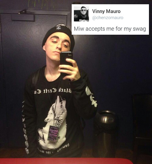 suckmybalz:  Motionless In White + tweets // part 2 // text posts