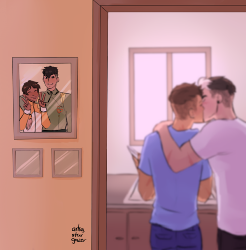 artsy-stargazer: Shance fluff week day 7: Past/Future @shancefluffweek