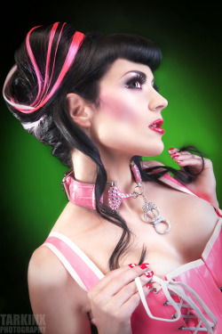 pelennanor:  Barbie Girl with pink corset