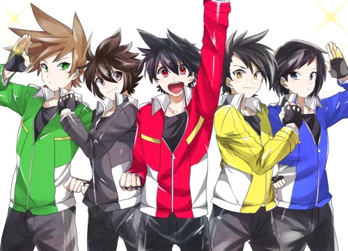 ilovecrt: Pokemon’s Justice League?! They’re Power Rangers, no denying that. Got that co