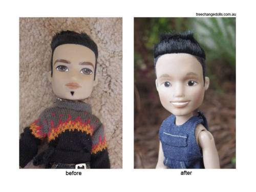 sixpenceee:Sonia Singh, from the island state of Tasmania in Australia, finds used Bratz fashion dol