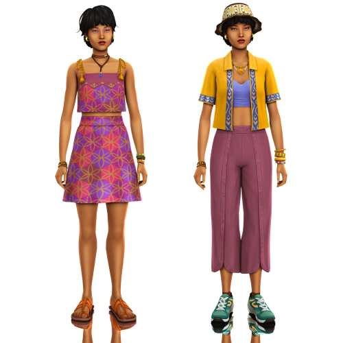 Thi Linh | A Sims 4 Lookbook