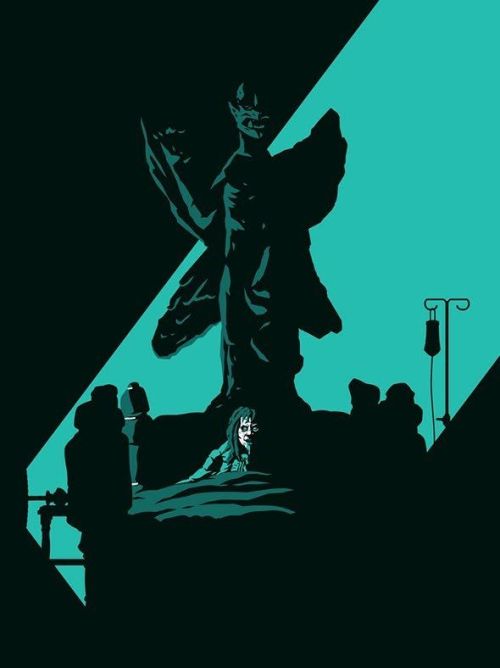 cantstopthinkingcomics:The Exorcist by Mike Mignola