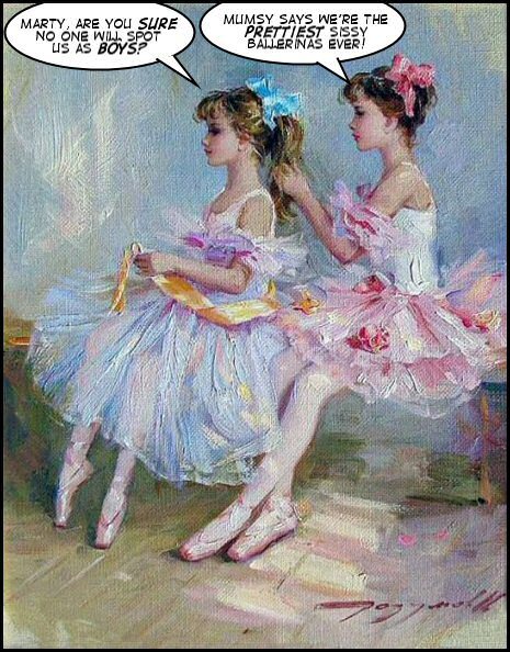 prettysissydani: Sissy Ballerinas