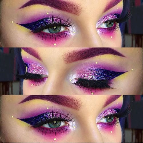 sugarpillcosmetics:  Hot pink princess eyes by @alyssamarieartistry using #sugarpill Dollipop eyesha