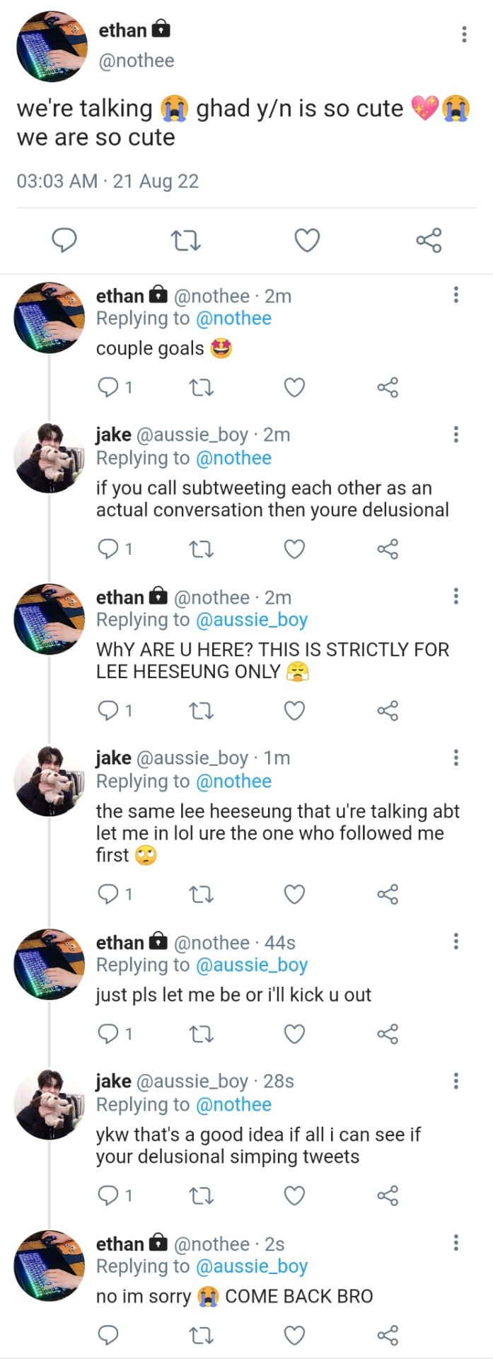 CURIOUS CAT You're Delusional