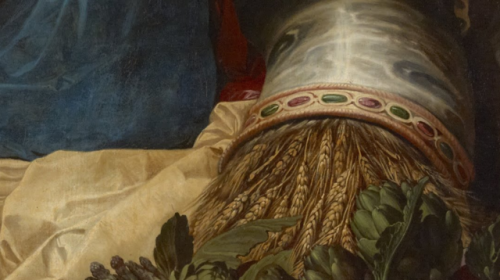 renaissance-art:Abraham Janssens c. 1605-1615Ceres, Bacchus, and Venus (detail)