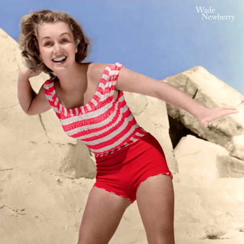 Debbie Reynolds - colorized