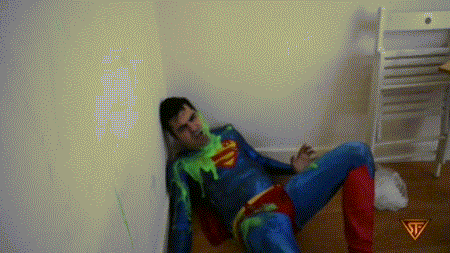 Trick or Treat, Superman! Man of Steel meets kryptonite goo