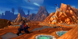 wowcaps:  Giants roam the world in Gorgrund.World of Warcraft - Gorgrund region