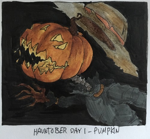 i started inktober and then found out about the controversy so here’s hauntober?