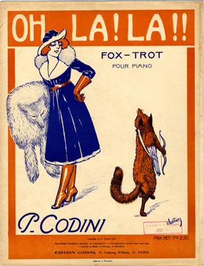 Oh La! La!  (fox trot) - Valéry Vander Poorten (1875 - 1932)