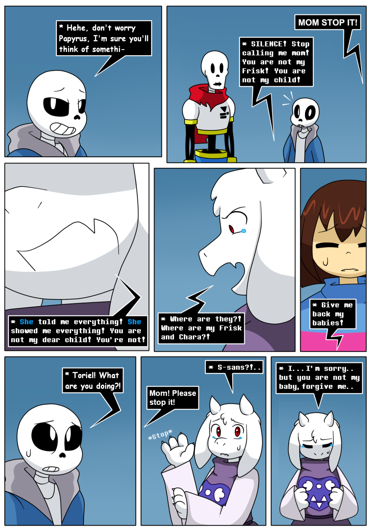 Toriel comic