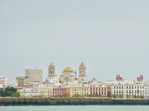 Catedral y malecón, Cádiz, 2019. Haydn wrote his magnificent “7 Last Words of Christ on the Cross” f