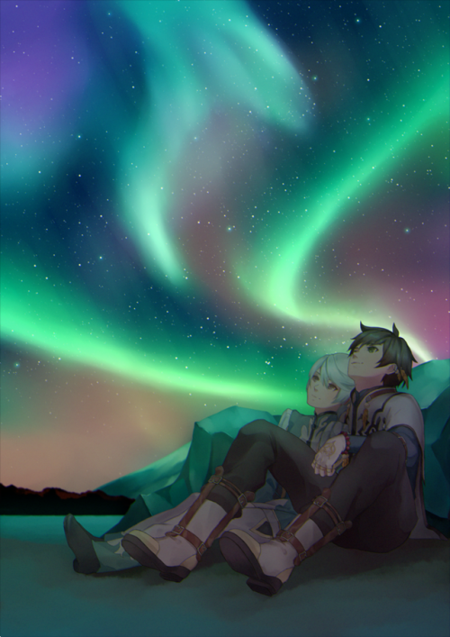 12/12 - Northern Lights for @sormikadventcalendar ☆★